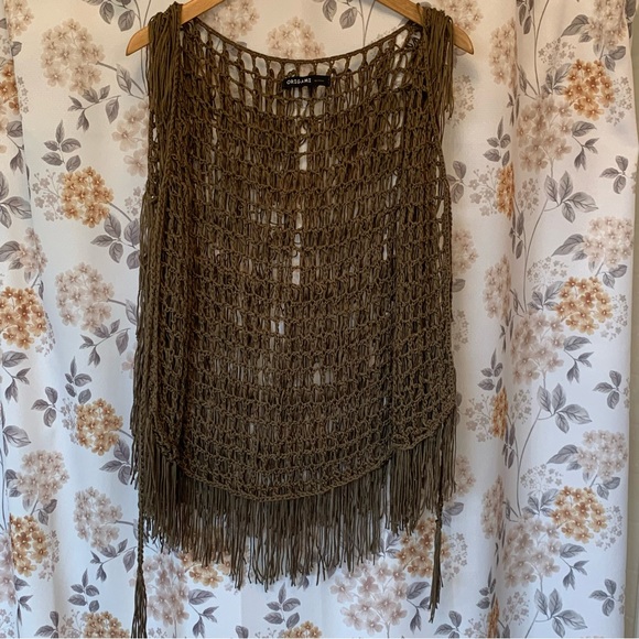 Origami by Vivien Fringe Vest - Picture 4 of 8